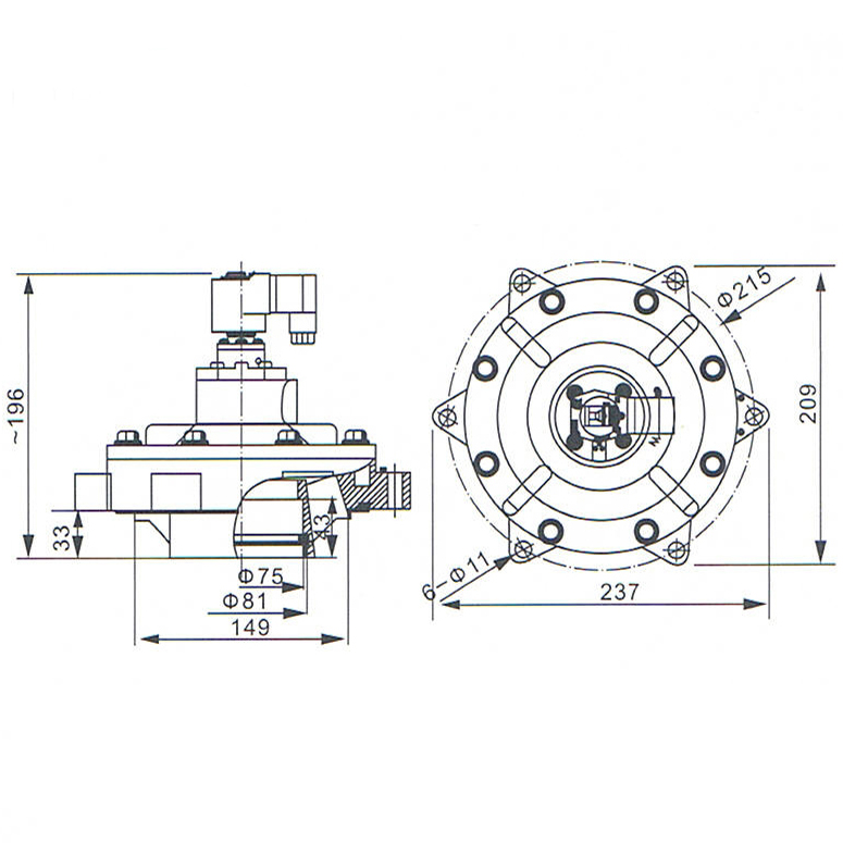 CA62MM Overall Dimension