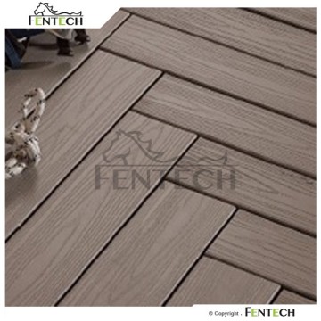 Fentech Waterproof Cheap Decking Board, Composite Decking