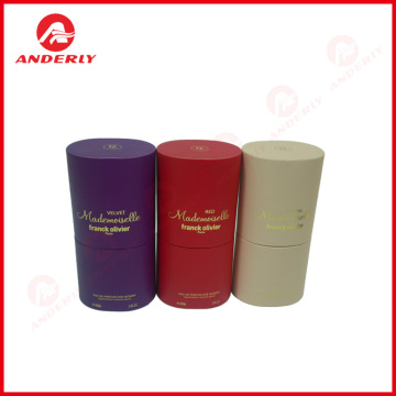 Hot Stamping Paper Tube Rigid Perfume Packaging