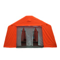 30平方メートルオレンジ色の質量除染テント