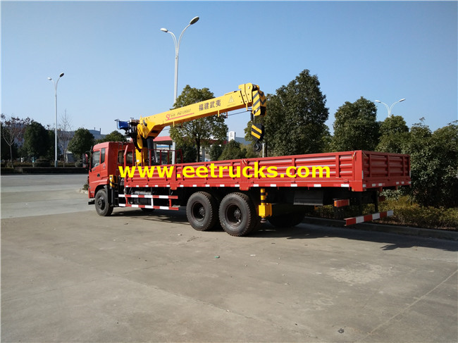 6x4 10ton Truck with Cranes