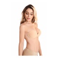 Nieuwe collectie brede kleur siliconen backless strapless bh