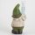 Patung pengukur hujan gnome yang dicat tangan