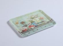 break resistant melamine serving tray