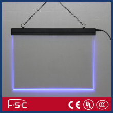 diy transparent acrylic led writing menu board