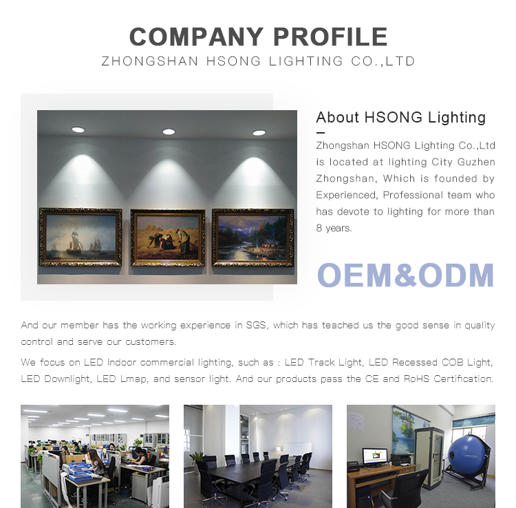 Anti-Glare/Full Watt/ Zoomable  CRI95 7w LED light source