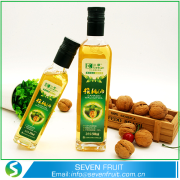 Food Grade Natural Cold Pressed edible Walnut Oil for Cooking