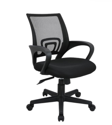 Mid Back Adjustable Revolving Ergonomic Mesh Office Chair