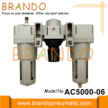 AC5000-06 3/4 &#39;&#39; Pneumático FRL Filter Regulator Lubricator