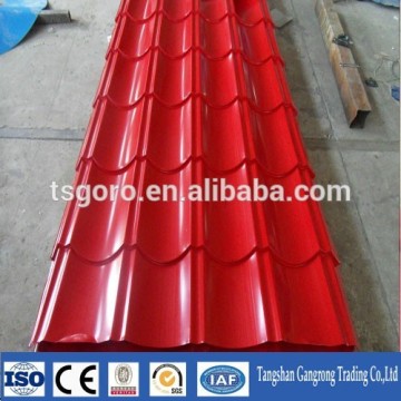 ASTM/AISI/GB/JIS/DIN/BS standard steel roofing sheet