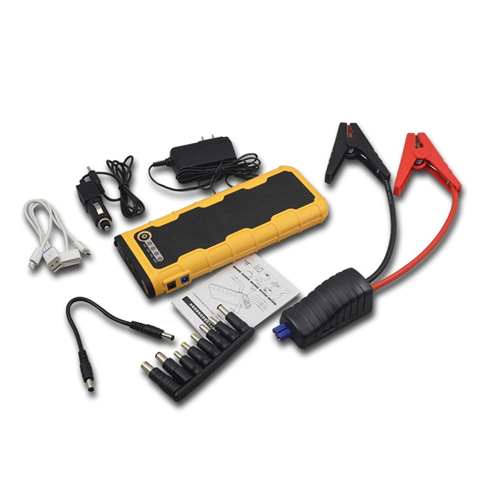 multi-function jump starter with SOS light, mobile phone charge