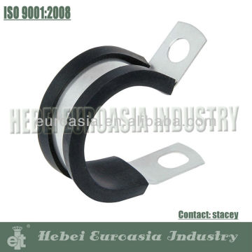 Galvanized Carbon Steel Rubber Clip