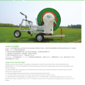 Calculate the recycling speed, input pressure, and highlight the LCD screen of the sprinkler machine Aquajet ll 75-450TW