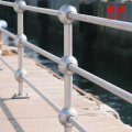 Low carbon steel pillar industrial safety handrail