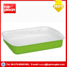 Aluminum Ceramic Roasting Pan BBQ