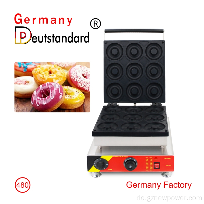 9 Loch Donut Maker mit CE