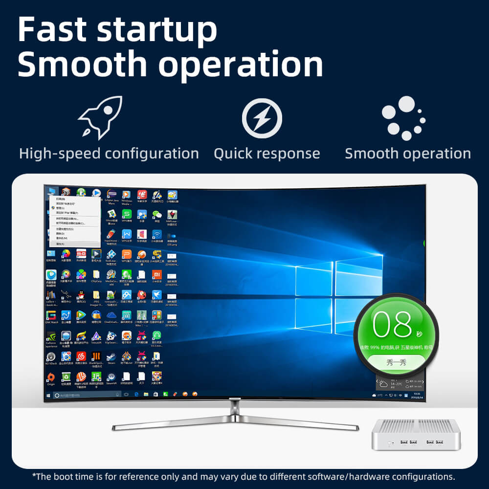 X26W J1900 Dual LAN 1COM Fanless Mini PC