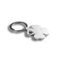 Four Leaf Clover Diamond Crystal Rhinestone Keychain