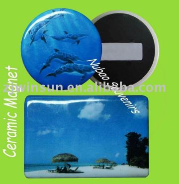 ceramic fridge magnet