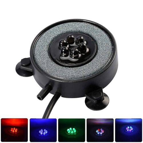 Colorful Aquarium Air Bubble Disk LED Light