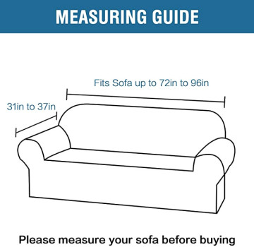 Thick Comfy Rich Velour Cushion Couch Sofa Slipcovers