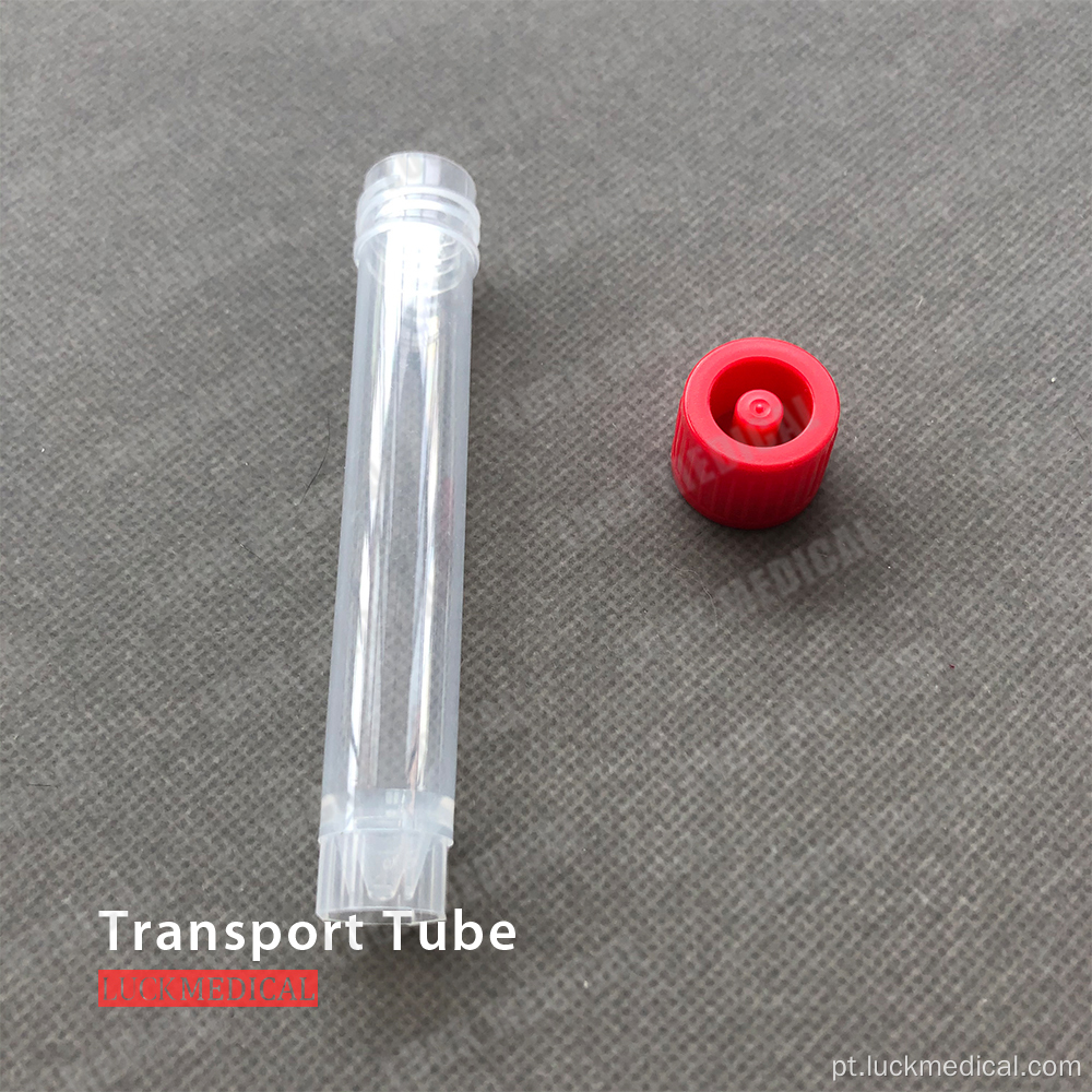 Transporte de amostras Tubo vazio 10ml CE