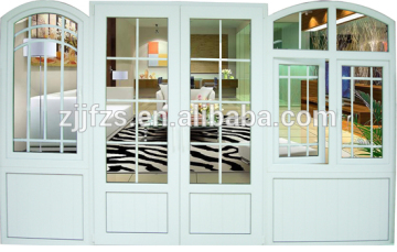 Modern PVC Casement Windows with grilles designs for homes