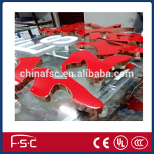 Exquisite and High illuminated Resin LED Letter Sign for display