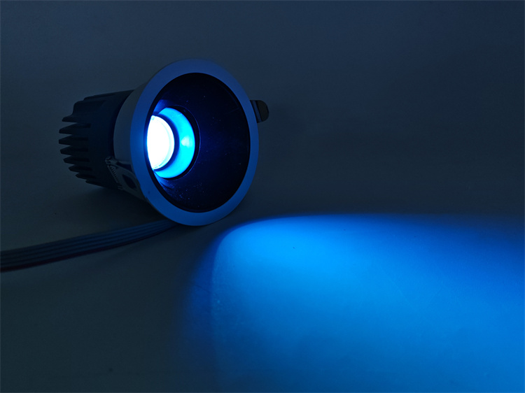 High quality  home decoration LED 20W RGBW  SPI USC2904 spotlight led downlight ceiling spotlights
