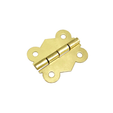 Golden Plum Blossom Cosmetic Box Hinge - 1.2 Inch Jewelry Box Decorative Hinge