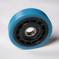 Polea de escalera azul Paso de cadena Roller 70*25 mm