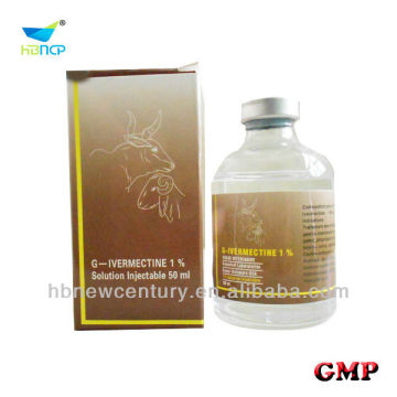 GMP Passed Ivermectin oral solution for veterinary use 1%