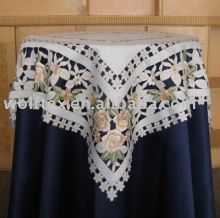 Embroidery Tablecloth with Cutout