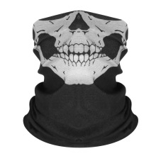 100% Polyester Breathable Quick Drying Skeleton Skull Scarf Bandana
