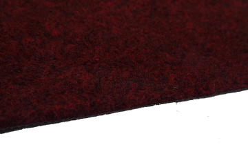 Embroidered advertise dust control door mat