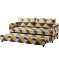 Frame Bingkai Logam Fungsional Double Sofa Bed