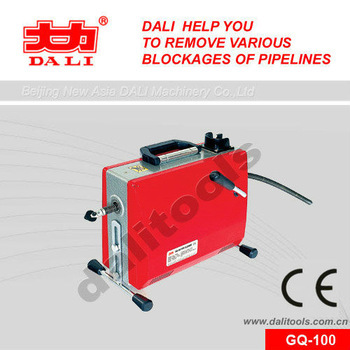 CE electric drain cleaning machine