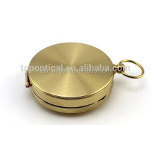 Wholesale Brass Compass with Keychain