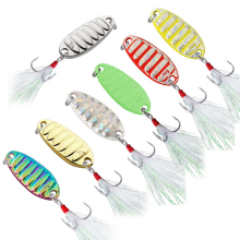 LP3009 Metal Jig Fishing Spoon Lure - Freshwater and Saltwater Spinner Baits
