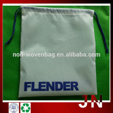 silkscreen printing Polyester shoes bag Polyester string bag fashion Polyester shoe bag