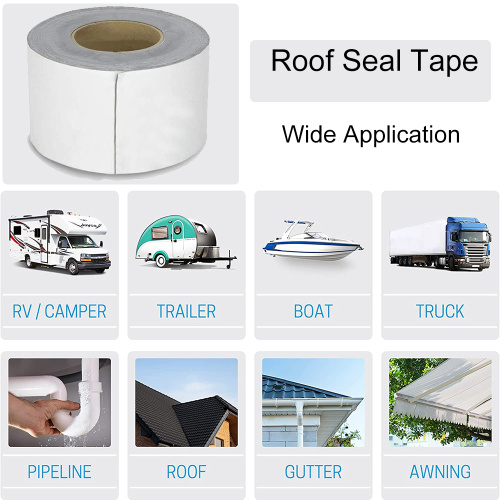 White RV Roof Sealant Tape For Roof Repair