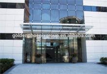 Polished white marbe outdoor white crystallized glass panel