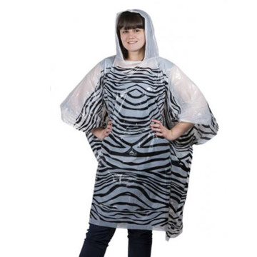 Regenponcho voller Druck