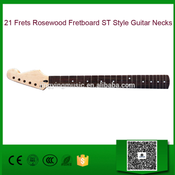 21 Frets Rosewood Fretboard ST Style Guitar Necks