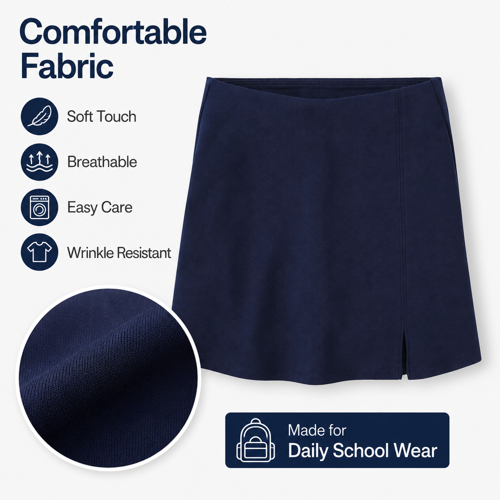 Усиленная хлопковая антибактериальная женская школьная форма Reinforced Cotton Anti-Bacterial Women School Uniform