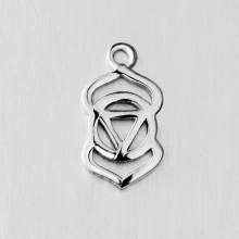 Wholesale DIY fashion jewelry accessory trendy design silver charm