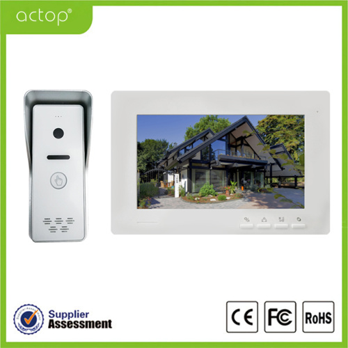 7 tums Night Vision Color Doorbell med kamera