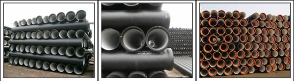 ISO 2531, EN545 , EN598 Zinc coating ductile iron pipes DN350