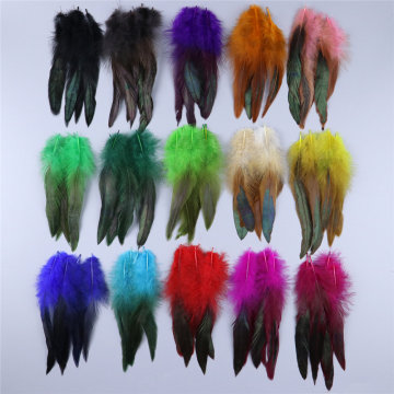 Wholesale Assorted Colorful Rooster Feathers for DIY Dream Catchers and Crafts