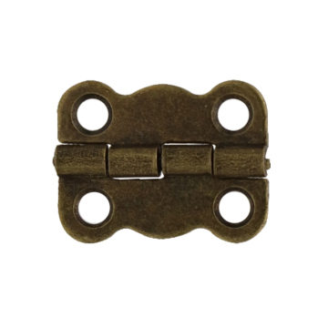 Small Brass Butterfly Latch Hinges for 304 Stainless Steel Trunk Drawers